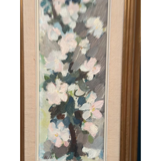 Richard Ingelsson, Still Life with Flowers, 1960s, Oil on Panel, Framed For Sale - Image 6 of 16
