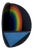 Rainbow Wall Sculpture from Lucio Del Pezzo, 1977 For Sale
