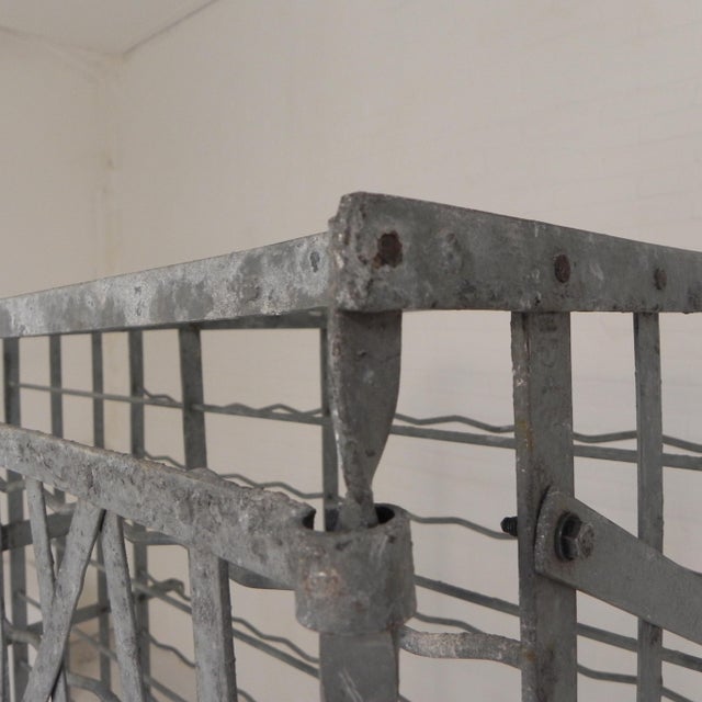 Steel Fer Rigid Wine Rack for 300 Bottles, 1950s For Sale - Image 14 of 18