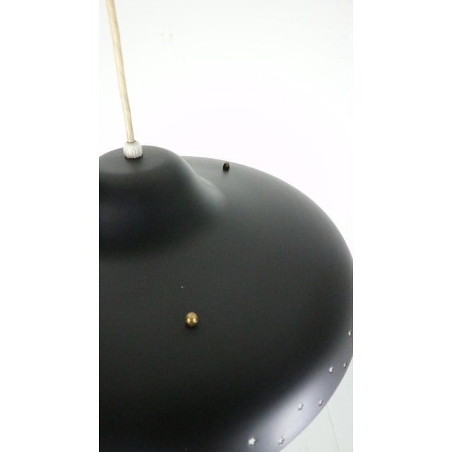 Opal Glass Pendant by Bent Karlby for Lyfa, Denmark, 1950s For Sale - Image 11 of 18