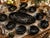 This fish service set dating from the middle of the 20th century, manufactured by the Vallauris factory, offers a...
