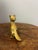 English Vintage English Brass Fox For Sale - Image 3 of 5