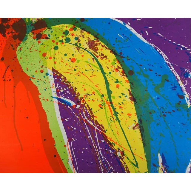 Walasse TING (1929-2010) Color Power: Cascade, 1974 Original color lithograph Signed in pencil Dated in pencil 1974...