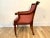 Early 21st Century Vintage Regency Style Upholstered Armchair For Sale - Image 5 of 12
