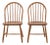 Mid 20th Century Danish Modern Windsor Chairs by Tarm Stole- Og Møbelfabrik, Made in Denmark, Set of 2 For Sale