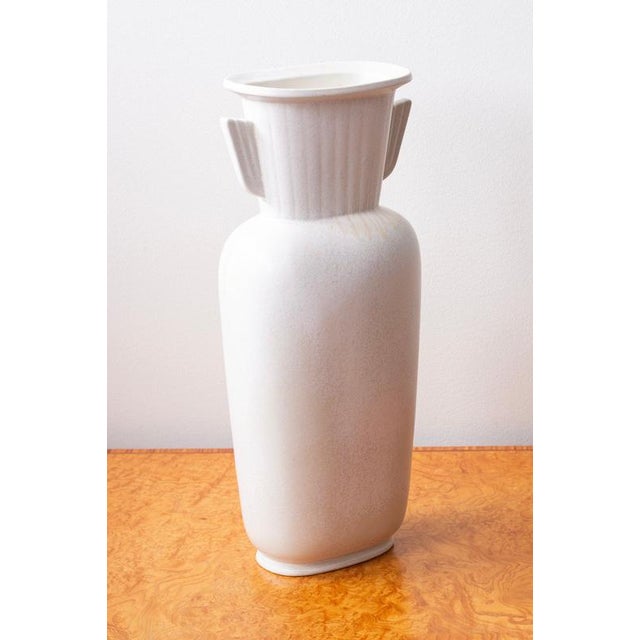 Large Eggshell Vase from Gunnar Nylund, 1950s For Sale - Image 14 of 15