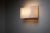 Wood Large Wall Lamp with Textured Diffuser and Teak Frame from Kontakt-Werkstätten, 1960 For Sale - Image 7 of 9