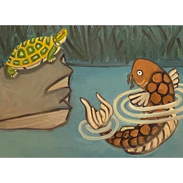 Stephen McDonough Original Oil Painting H 40" x W 30" a D 1.5" Oil on Gallery Wrap Canvas with black sides