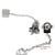 18k 750 Solid White Gold Natural Diamond Box Drop Earrings, A Pair For Sale In New York - Image 6 of 8