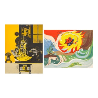 Andre Masson and Graham Sutherland "An American Portrait", 2 For Sale