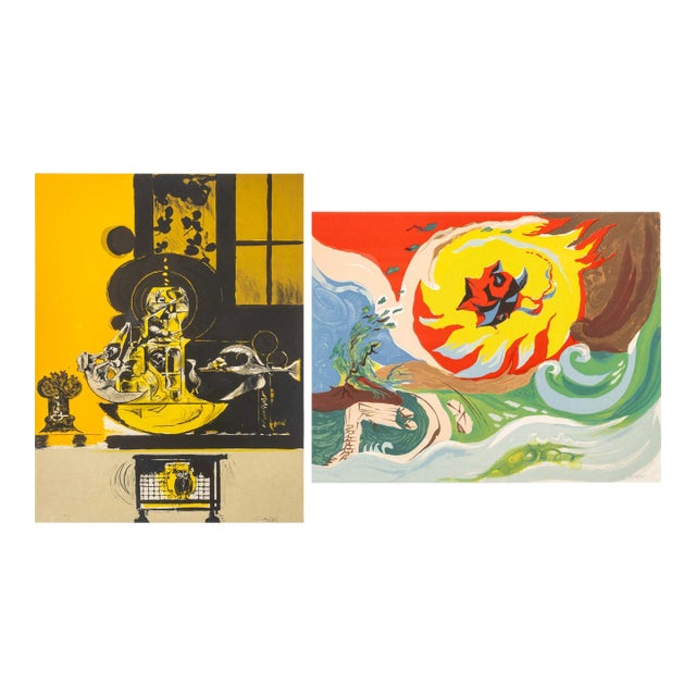 Andre Masson and Graham Sutherland "An American Portrait", 2 For Sale