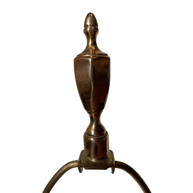 Traditional 1940s Carved Alabaster Table Lamp For Sale - Image 3 of 6