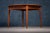 Mid-Century Modern Round Teak Dining Table with Butterfly Extension by Svend Aage Madsen for K. Knudsen, 1960s For Sale - Image 3 of 10