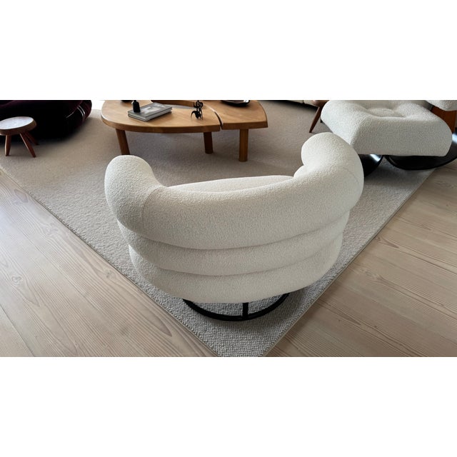 Bibendum Style Armchair in Wool Bouclé, 2009 For Sale - Image 6 of 14