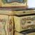 Venetian Floral Polychromed Marble Top Dresser With Trumeau Mirror C1930 For Sale - Image 13 of 14