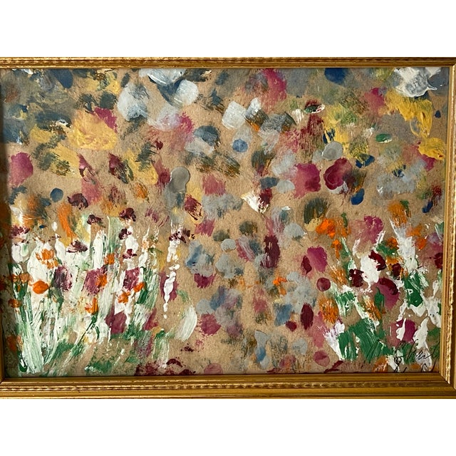 2 S Contemporary Abstract Mixed Media Art Paintings For Sale - Image 4 of 8