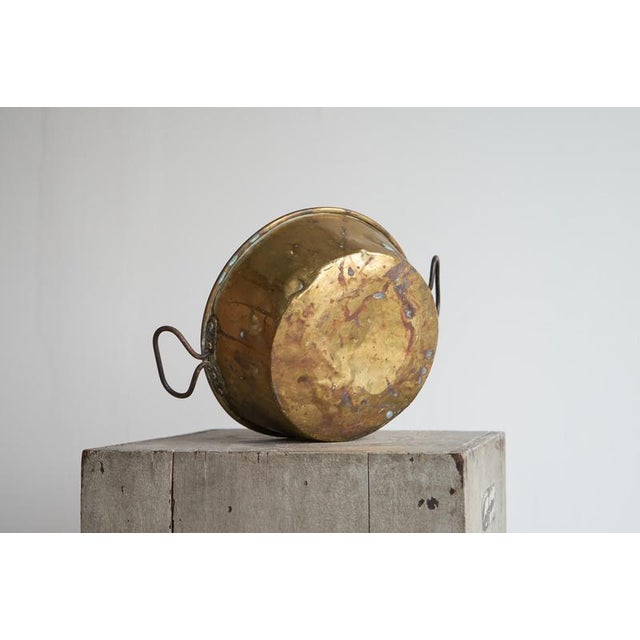 Metal Antique Pan in Copper, 1890s For Sale - Image 7 of 14