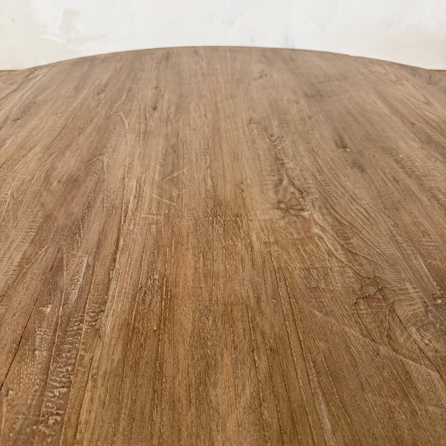 Beige Luna Coffee Table 50" Dia For Sale - Image 8 of 9