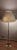 Vintage German Height-Adjustable Swivel Floor Lamp in Brass with Handmade Fabric Shade from Holtkötter For Sale - Image 6 of 11