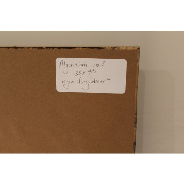 Contemporary Algorithm No2 by Jennifer Gibbs For Sale - Image 3 of 7
