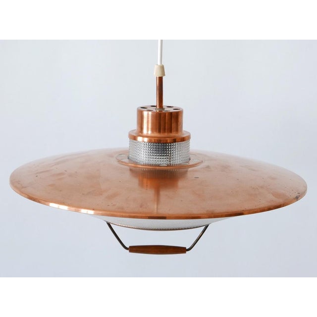 Mid-Century Modern Scandinavian Copper Pendant Lamp, 1960s For Sale - Image 15 of 18