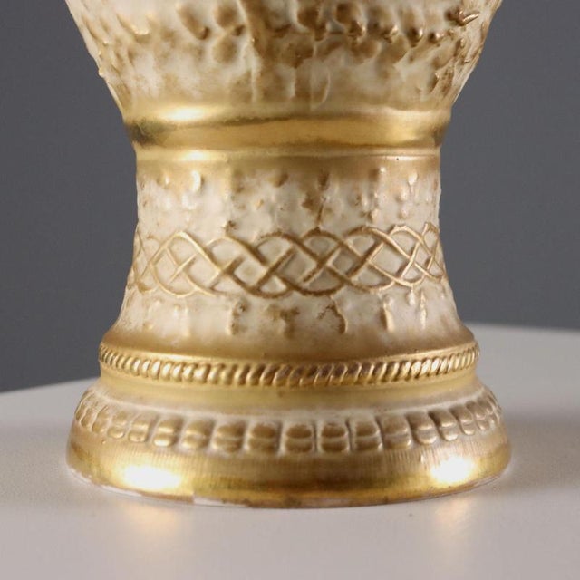 Amphora-Shaped Vase in Porcelain from Teplitz For Sale - Image 12 of 14