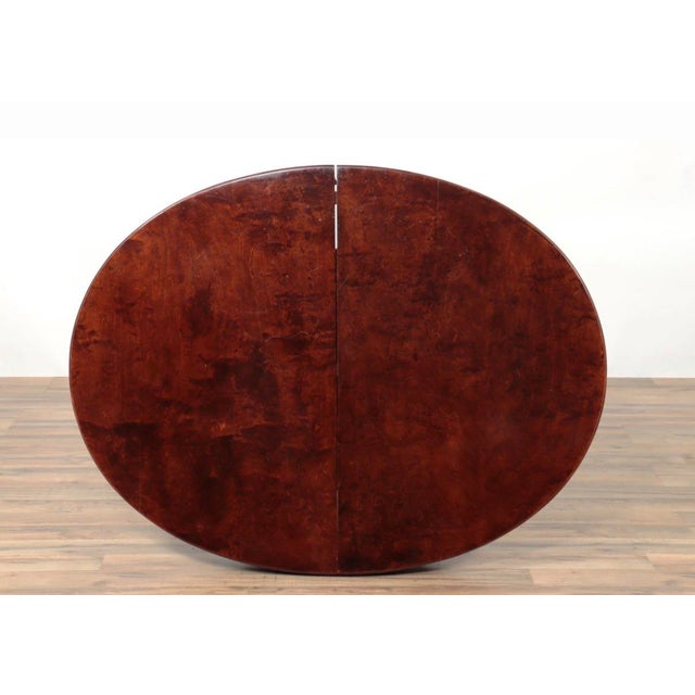 Mid 20th Century Mid 20th Century Classical Style Birch Breakfast Dining Table For Sale - Image 5 of 6