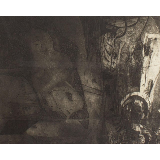 “Studio” Abstract Aquatint Print by Walter Sorge For Sale - Image 9 of 9