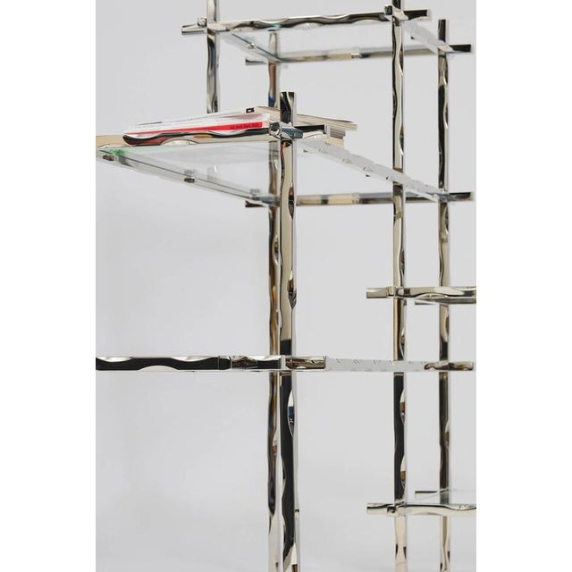 Geometric Fluide Bookcase by Jennifer Midoz For Sale - Image 6 of 12