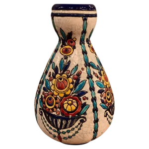 1930s Vintage Charles Catteau for Boch Frères Keramis Vase