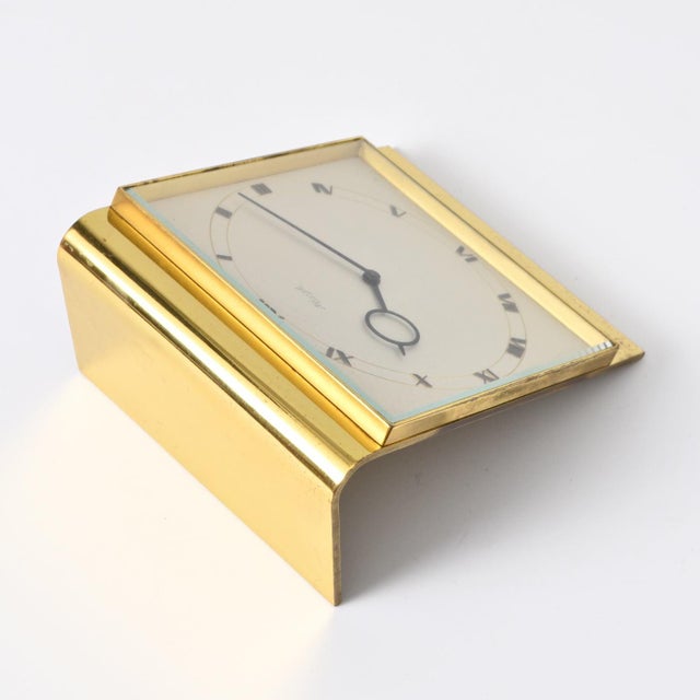 1940s Art Deco Desk Clock from Kienzle International, 1940s For Sale - Image 5 of 12