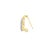 Gold 14k Yellow Gold 0.6ctw Diamond Studded Bee Brooch For Sale - Image 8 of 8