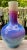 Blue Antique Large Chinese Marked Flambe Glaze Sang De Boeuf Porcelain Vase For Sale - Image 8 of 12