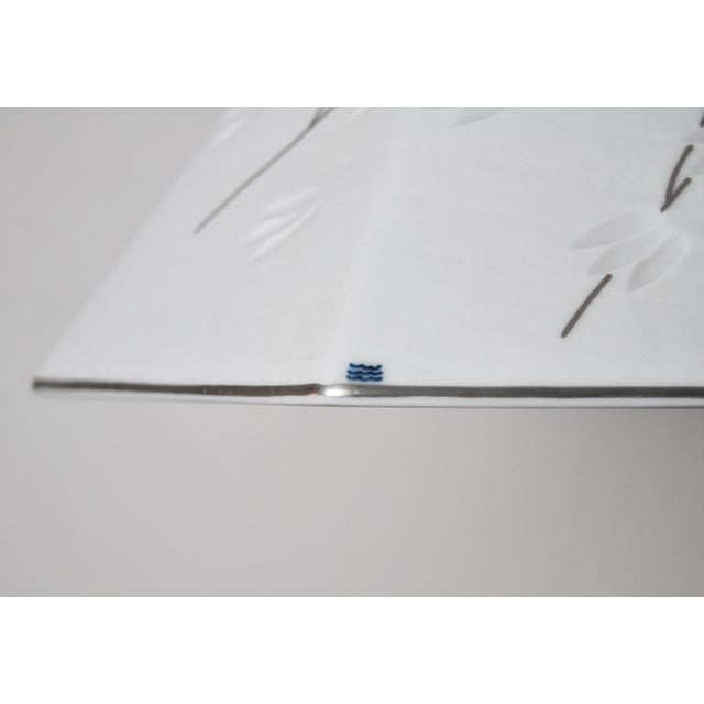 Luciana White China Porcelain Pendant Lamp from Royal Copenhagen, 1960s For Sale - Image 9 of 10