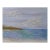 Ocean Seascape Painting "Toes in the Sand" Acrylic Mixed Media on Canvas 14"x11" For Sale