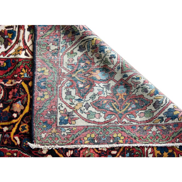 Early 20th Century Persian Bakhtiari Rug For Sale - Image 4 of 15