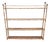 Antique English Bamboo Wall Shelf or Plate Rack For Sale