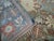 Gray, light blue, brow, hint of red 20th century Persian Senneh mat size rug. Measures: 1'7" x 2'8" Antique Senneh rugs...