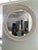 1950s Wicker and Rattan Round Mirror 1950 For Sale - Image 5 of 12