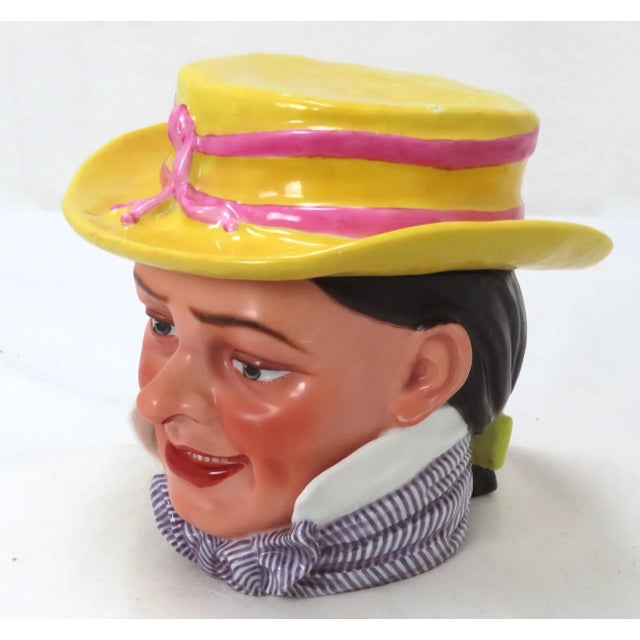 This is a Great Looking - Very Unusual Antique French - Paris Hard Paste Porcelain Tobacco Jar. Circa Late 19th Century....