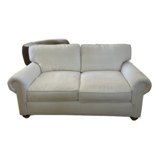 Rh Lancaster Sofa 6 Feet Belgian Linen For Sale