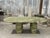 Large Green Marble Oval Dining Table by My Habitat Design For Sale - Image 4 of 7