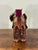 Vintage Indian Articulated Folk Art Elephant Toy, Hand Carved & Decorated For Sale In Miami - Image 6 of 7