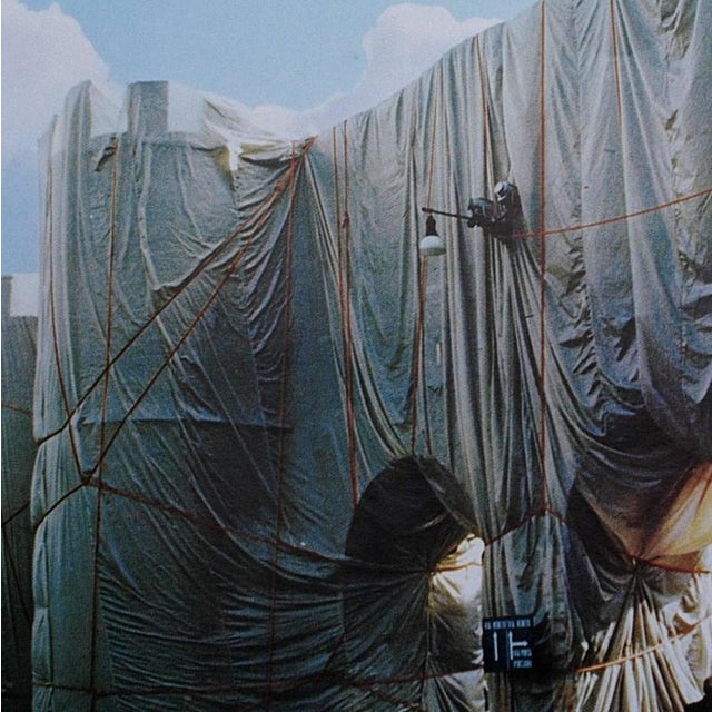 Photolithograph. Hand signed. One of the most important and famous works of Land Art by Christo. Lightly damaged. This...