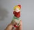 Glass Christmas Vintage 1950s Shiny Brite Mercury Glass Rocket With Christmas Elf For Sale - Image 7 of 8