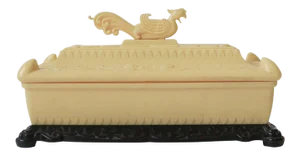 Phoenix Bird and Dragon Box