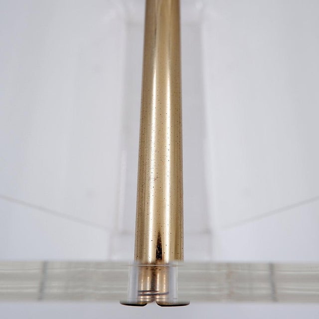 Omega Magazine Rack in Acrylic Glass attributed to David Lange for Roche Bobois, 1970 For Sale - Image 3 of 11