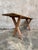 Farmhouse Antique Swedish Pine Sawbuck Console Table X Base Trestle Scrubbed Primitive 79 For Sale - Image 3 of 7