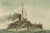 Hugo Graf, SMS Siegfried, Chromolithograph of a German Coastal Defense Ship, 1903, Print For Sale - Image 4 of 6