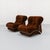 Italian Corolla Lounge Chair by I.P.E, 1970s For Sale - Image 3 of 18